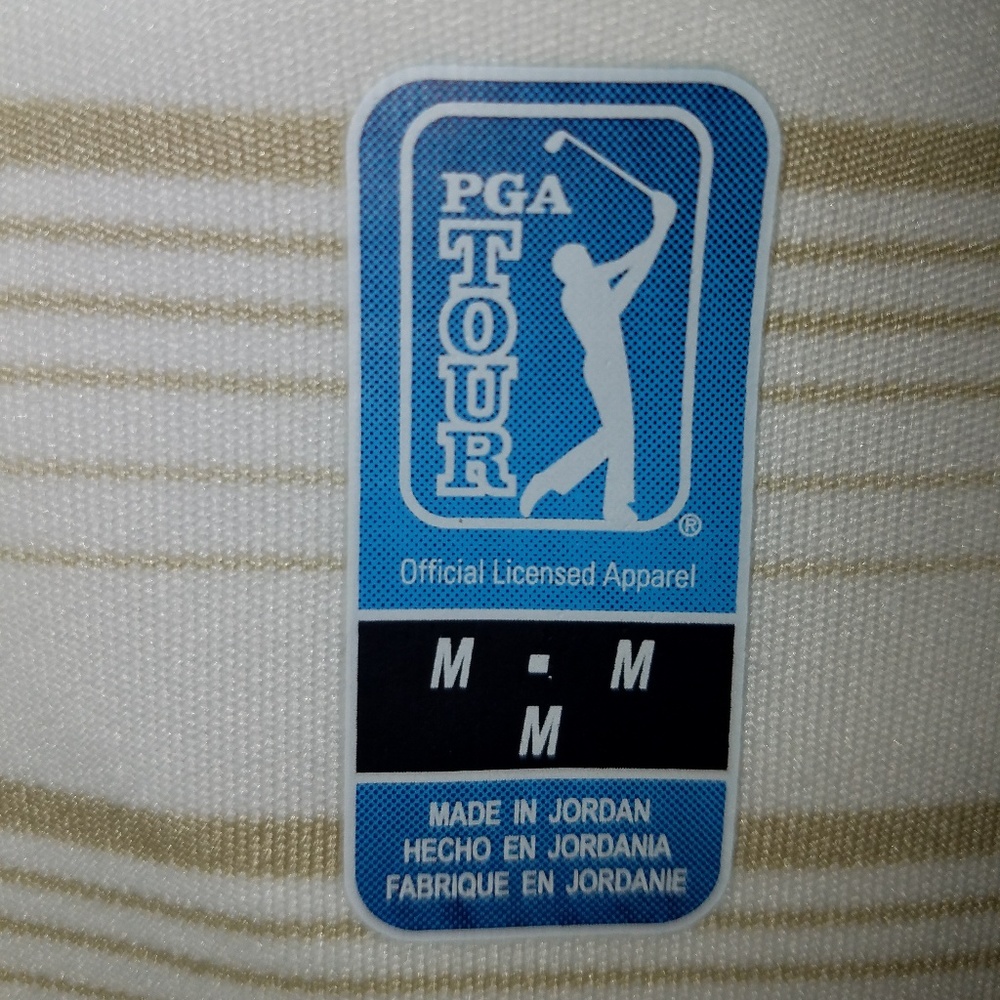 Mens PGA polo size medium.